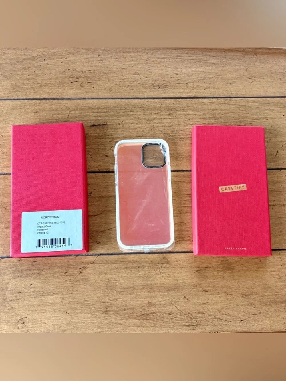 NIB Casetify Iridescent Impact Case for IPhone 12